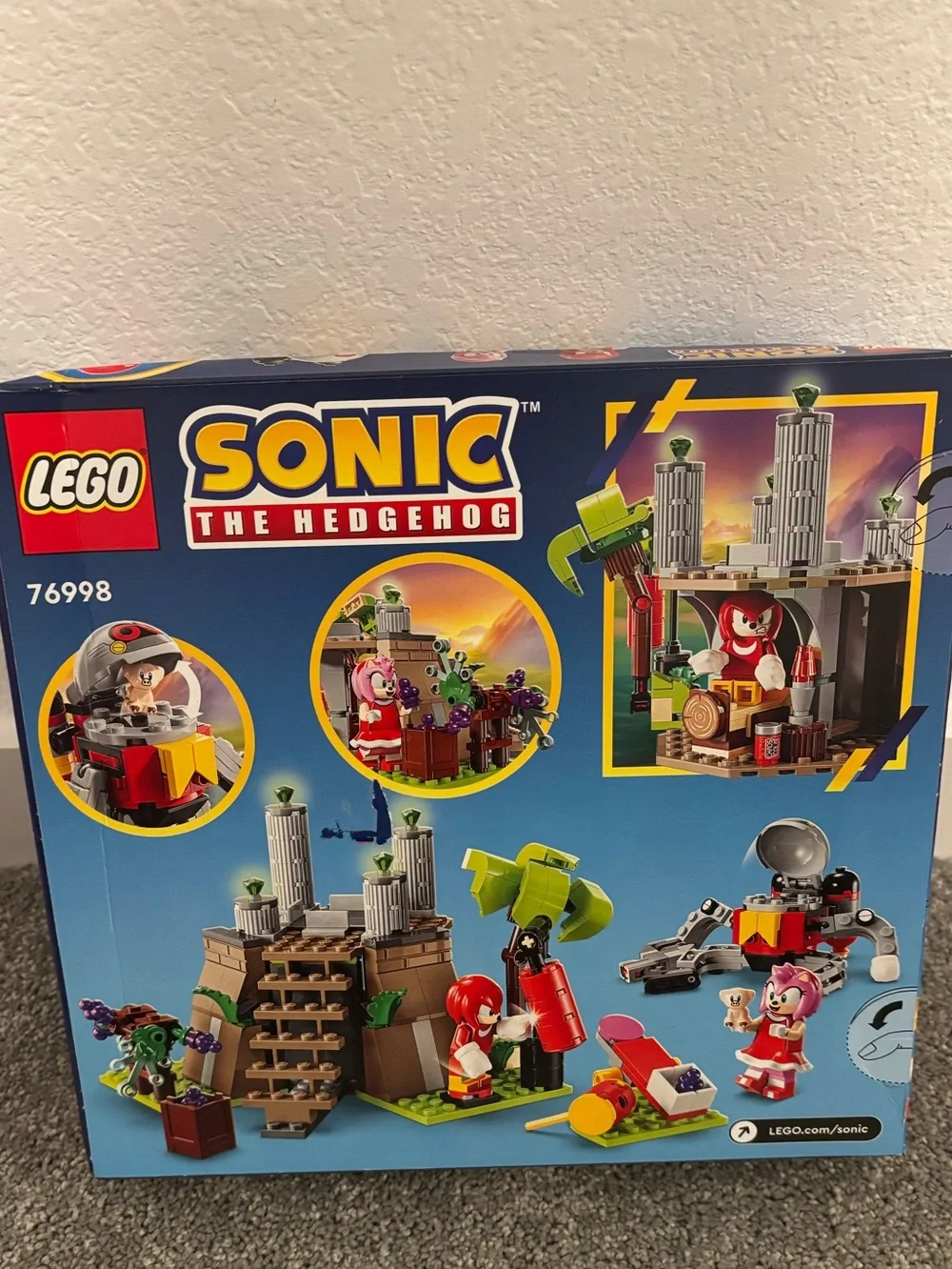 LEGO Sonic the Hedgehog Knuckles and the Master Emerald Shrine (76998)